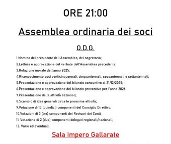 ASSEMBLEA ORDINARIA DEI SOCI